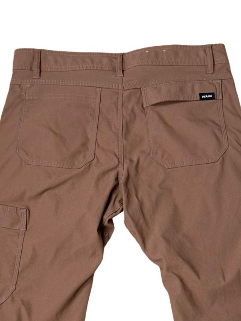 Prana Men's Zion Cargo Pants Rust Stretch Hiking convertible leg snaps 32X31 - Picture 6 of 11